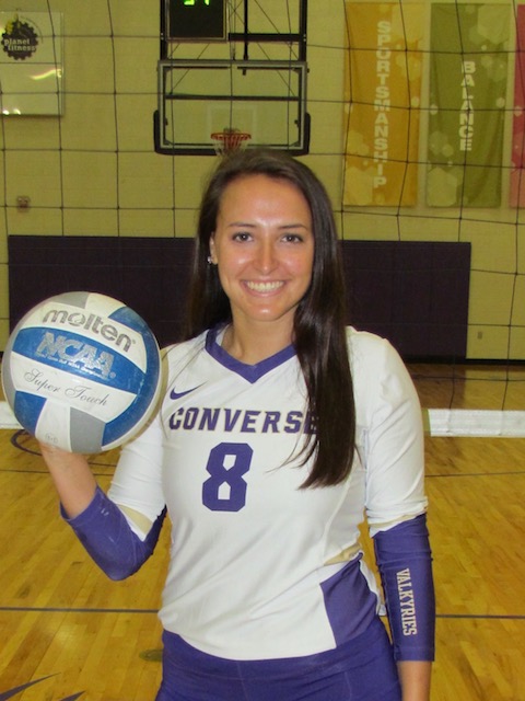 converse college volleyball